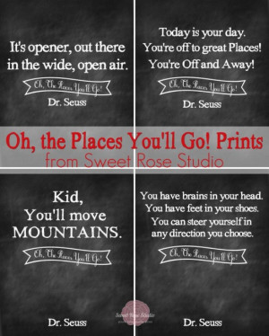 17 the places you ll go free printables the more