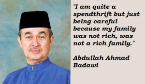Abdullah ahmad badawi famous quotes 2