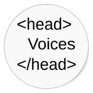 HTML-Voices in my Round Stickers