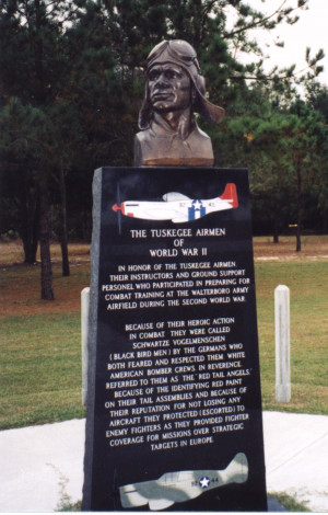 Tuskegee Airman Memorial Monument - Photo Courtesy: Jerry R. McRae ...