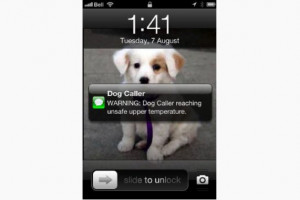 The Dog Caller Collar Sends