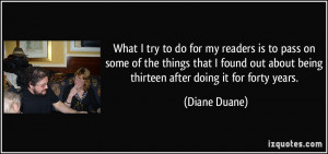 More Diane Duane Quotes