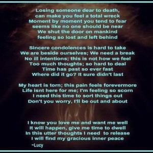 quotes about death of a loved one Quotes about death of a