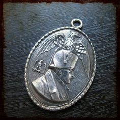 French Silver Napoleon Bonaparte portrait Medal - Large Emperor medal ...