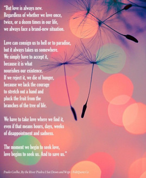 Funny Paulo Coelho, By the River Piedra I Sat Down and Wept