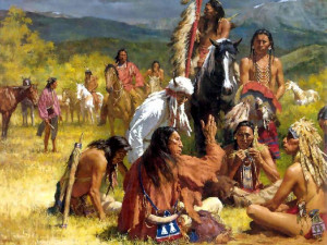 The Ten Commandments of the Native American Indians