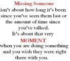 Movie Quotes About Missing Someone