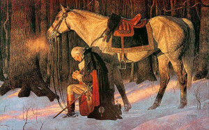 Friberg, painter of historical scenes of Washington at Valley Forge ...