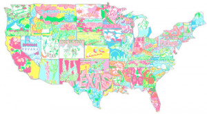 USA Preppy lilly pulitzer