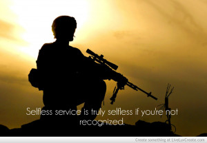Selfless Service Truly Youre Not Recognized
