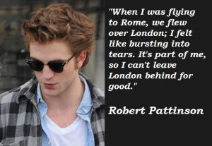 Robert pattinson famous quotes 6