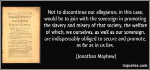 More Jonathan Mayhew Quotes