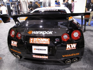 Hankook brings a GT-R drift car to the 2009 SEMA Show
