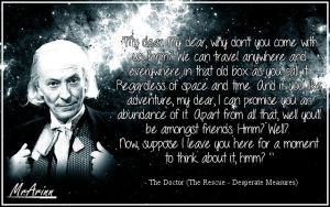 Eleventh Doctor Quote - Space And Time -Doctor Who in Doctor Who