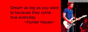hunter hayes quote Profile Facebook Covers