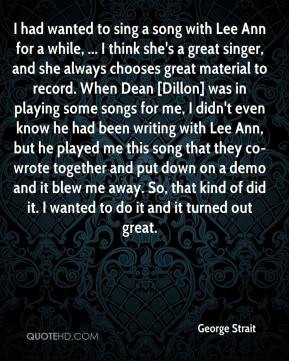 George Strait Quotes