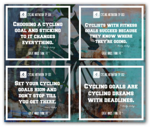 Our cycling prints each feature four of our cycling quotes from our ...