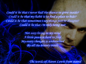 Words of Aaron Lewis by J5508