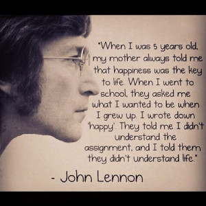 true #quote #life #memorable #motivational #john #lennon #the #beatles ...