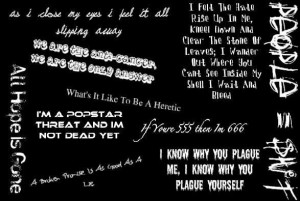 slipknot quotes | Slipknot Lyrics Graphics Code | Slipknot Lyrics ...