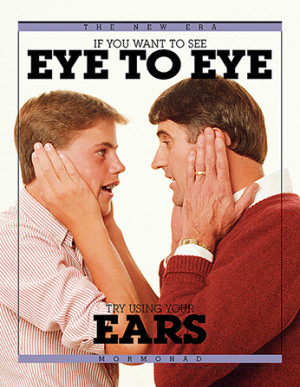 If You Want to See Eye to Eye