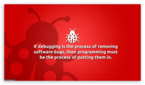 Debug is Programming HD wallpaper for HD 16:9 High Definition WQHD ...