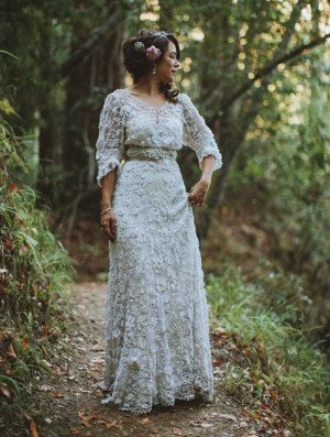 pattern irish crochet wedding dress
