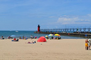 But PLEASE people if you go to any beach town on Lake Michigan this ...