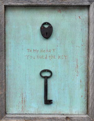 to my heart you hold the key 15 x 19 $ 190 00 shipping total at ...