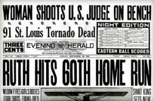 The Babe Ruth 60th Home Run Historic Newspaper is an exciting reprint ...