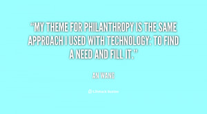 Philanthropy Quotes