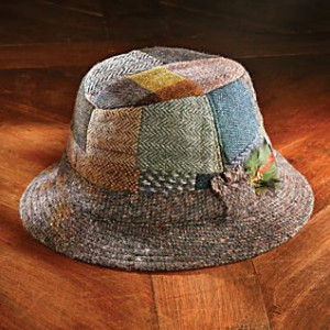 Irish Donegal Tweed Walking Hat