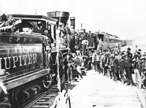 Transcontinental Railroad Completed in Utah, Brings Mormons into ...