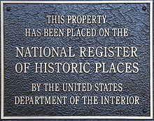 historic landmark by the National Register of Historic Places.