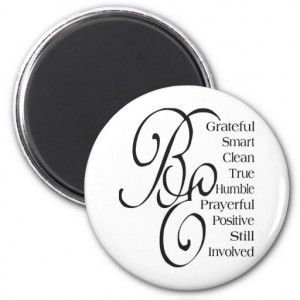 Beautiful Sayings and Quotes Refrigerator Magnets