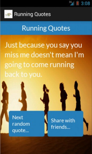 Running Quotes screenshot for Android