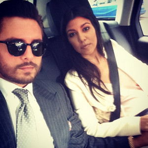 Like Kourtney Kardashian and the father of her children Scott Disick ...