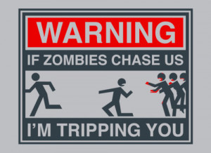 Cincinnati Road Sign Warns of Zombies: Funny or Immature?