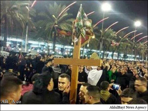 Christians commemorate Ashura day at Imam Hussain holy shrine in ...