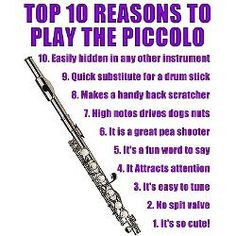 Flute & Piccolo..my instrument! ♡♡