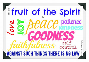 Grow: The Fruit of the Spirit is...Peace