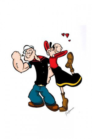 Popeye and Olive Oil