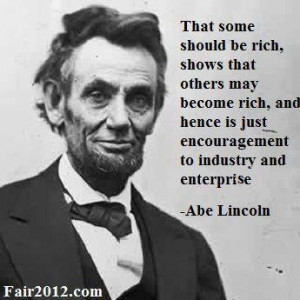 Great Lincoln Quote.