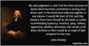 More John Wesley Quotes