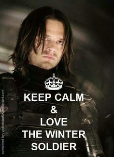 Keep Calm & Love The Winter Soldier More
