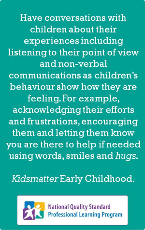 quote from KidsMatter Early Childhood. Did you know their Facebook ...