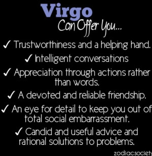 Virgo | Zodiac Society Tumblr