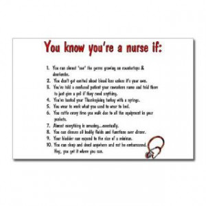 Nurse Quotes Postcards...