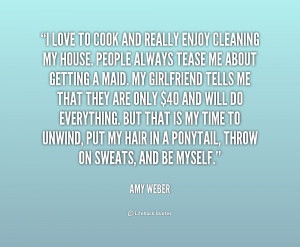 quote Amy Weber i love to cook and really enjoy 232607 1 png