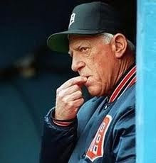 SPARKY Anderson DETROIT Tigers